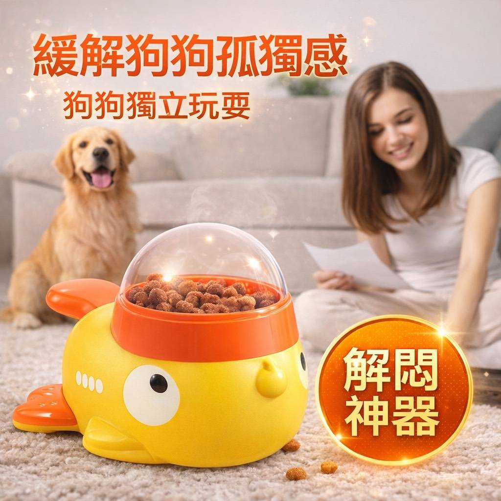 小鴨寵物益智投食器